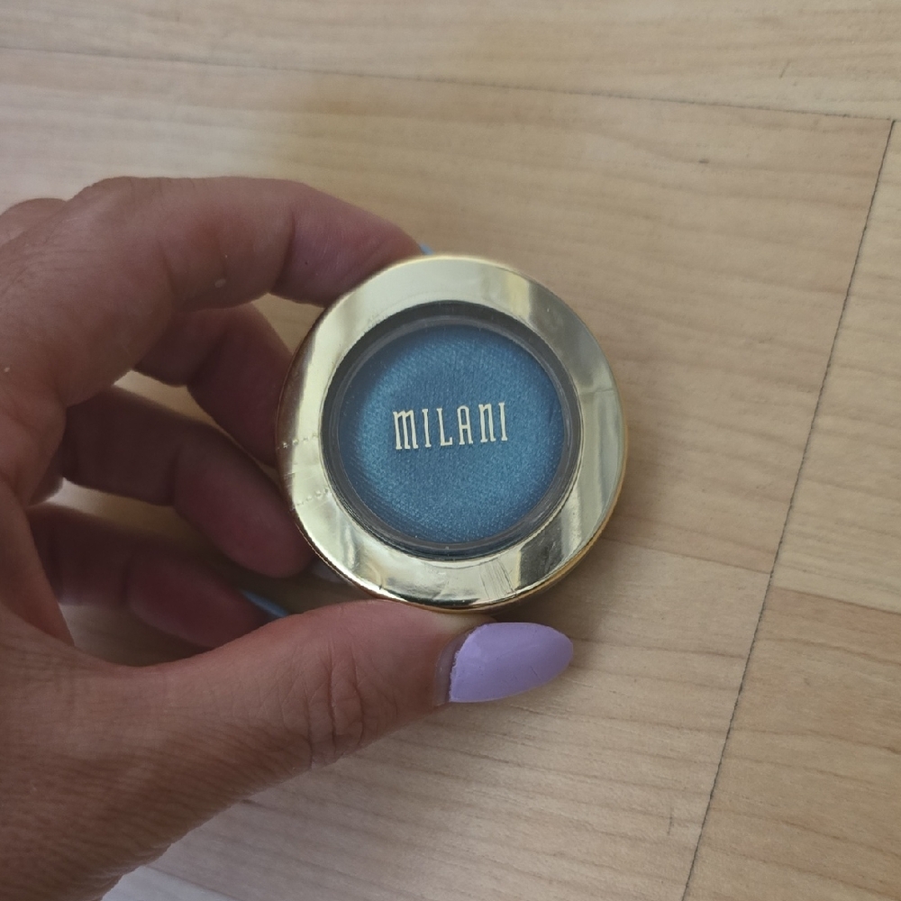 Milani BELLA Teal Metallic Bella Eyes Gel Powder Eyeshadow 21  .05oz NEW
